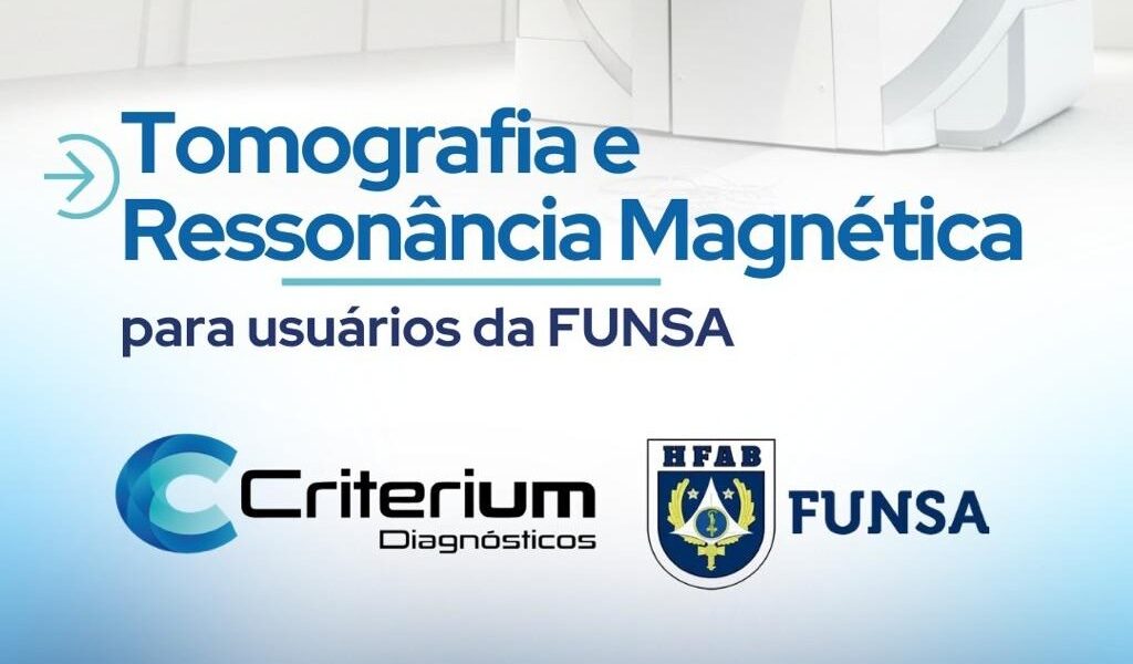 FUNSA: onde fazer Tomografia e Ressonância Magnética em Fortaleza. Criterium Diagnósticos responde.