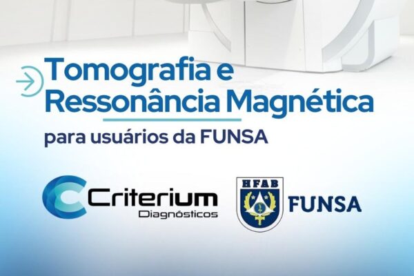 FUNSA: onde fazer Tomografia e Ressonância Magnética em Fortaleza. Criterium Diagnósticos responde.